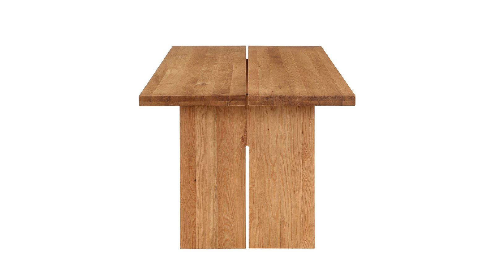 Plane Dining Table Seats 6-8 | Straight Edge | Oak - Image 6