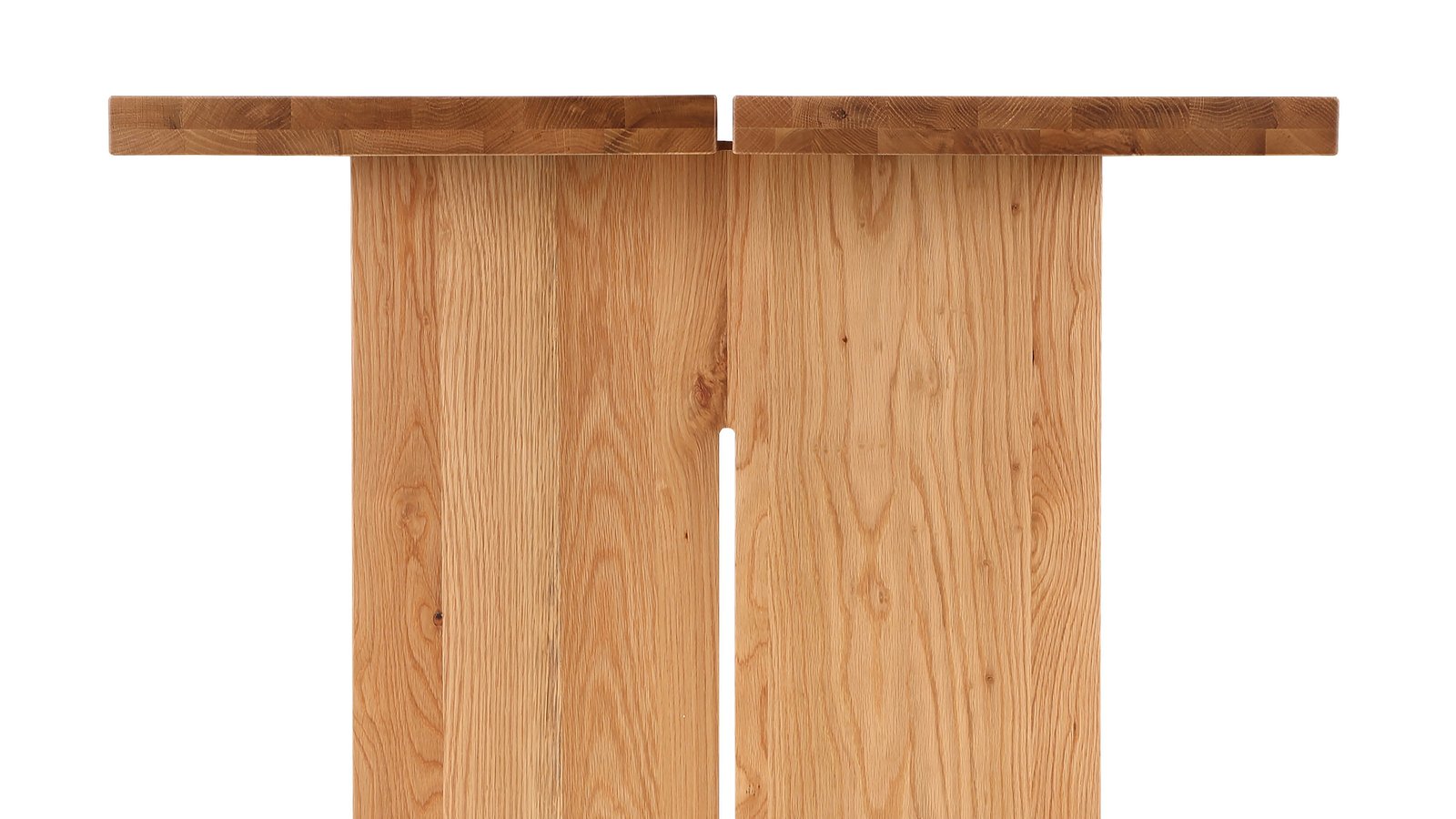 Plane Dining Table Seats 6-8 | Straight Edge | Oak - Image 9