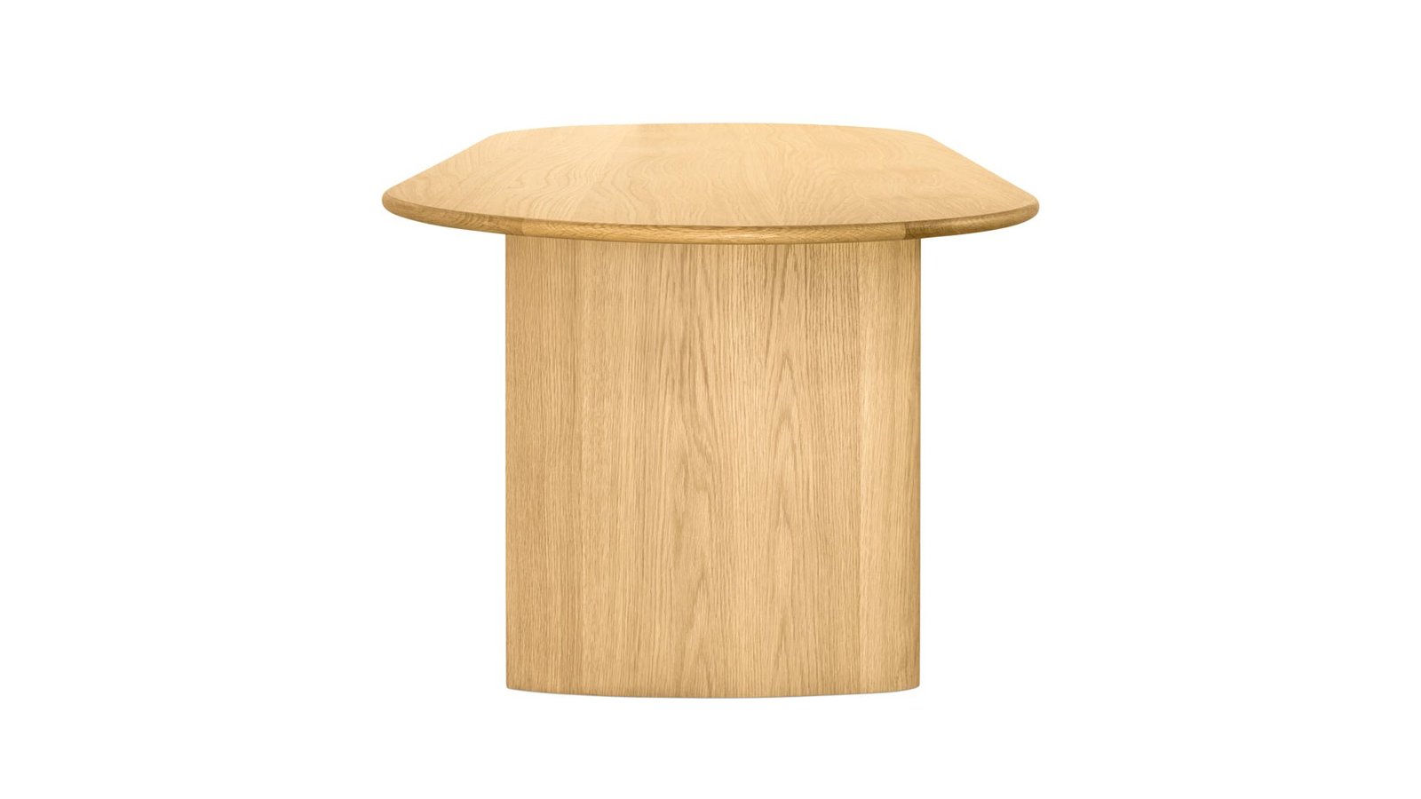 Union Dining Table Seats 6-8 People White Oak - Image 5
