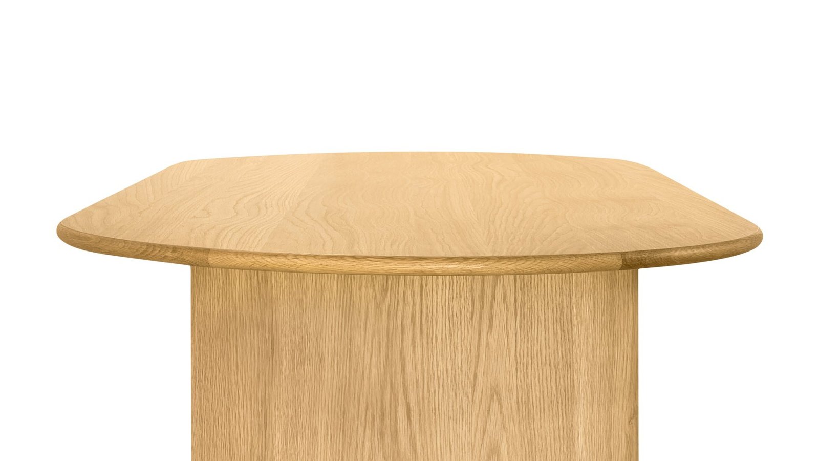 Union Dining Table Seats 6-8 People White Oak - Image 9