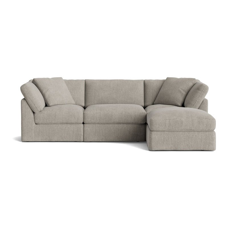 Get Together 4-Piece Modular Sectional Oatmeal