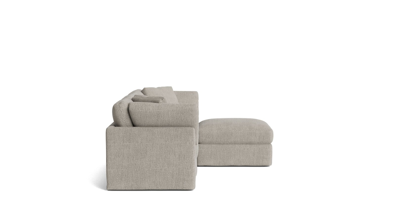 Get Together 4-Piece Modular Sectional Oatmeal - Image 5