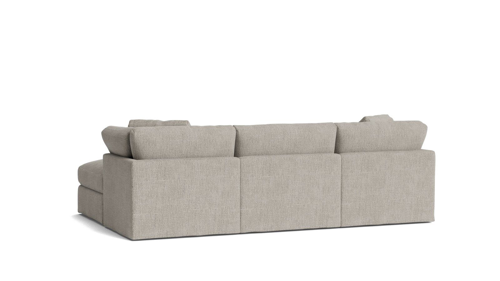 Get Together 4-Piece Modular Sectional Oatmeal - Image 6